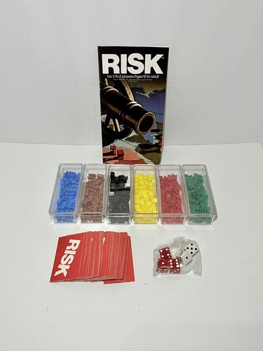 RISK Replacement Pieces Parts Cards for 1975 Board Game Parker Brothers - Picture 1 of 3