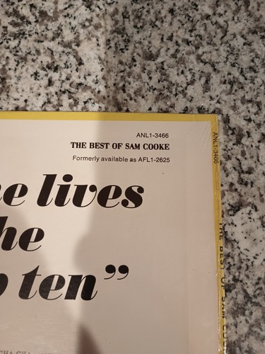 Sam Cooke-The Best Of, LP, 1979, RCA Victor ANL1-3466 - Picture 3 of 3