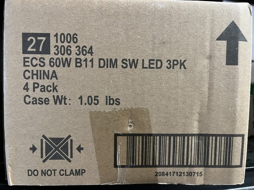 Ecosmart 60W Dimmable LED Bulb 12-Pack Soft White - Picture 4 of 6