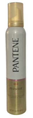 Pantene Pro V Stylers Curl Mousse Touchable Tame Frizz 6.6 oz