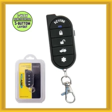 Scytek T5-AS Ultra Slim With Metal Frame  5 Button  1-Way Remote Control (NEW)