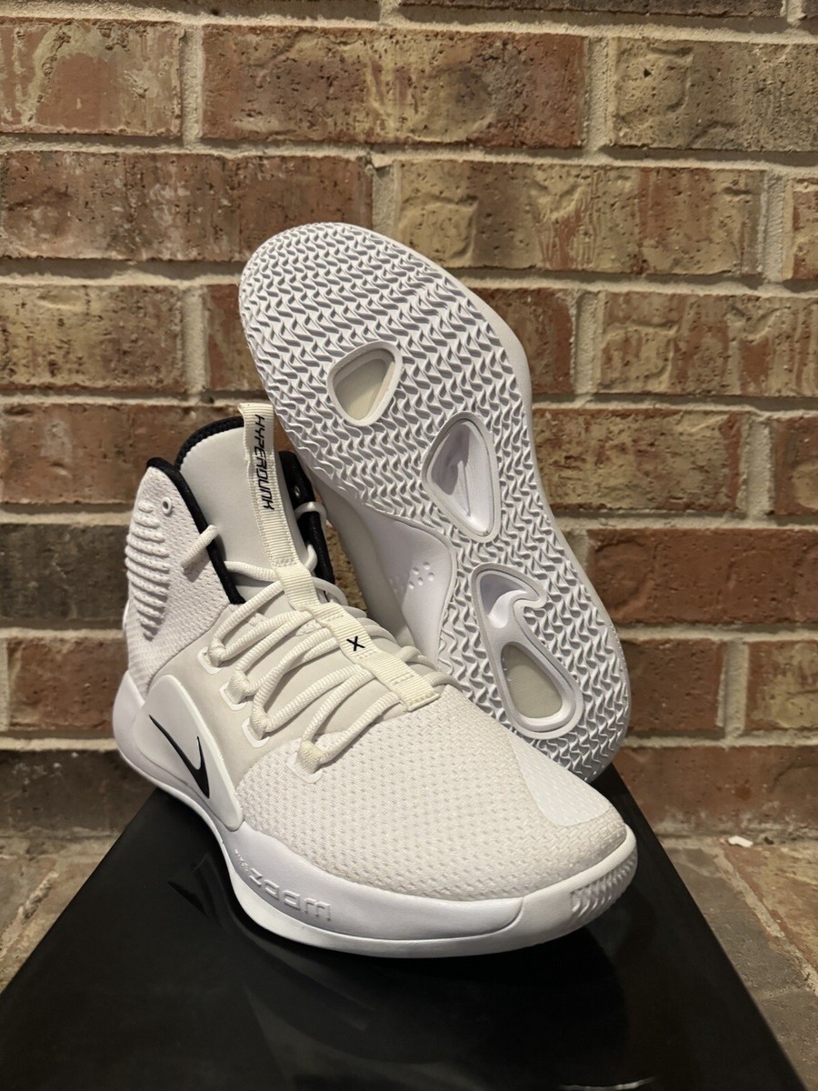 New 10.5 Nike Zoom Hyperdunk X TB White Black Basketball New 10.5 Nike Zoom Hyperdunk X TB White Black Basketball