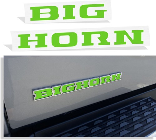 2019-2025 Ram Big Horn - BIGHORN Tailgate Badge Inlay Decal Sticker - Bild 47 von 83