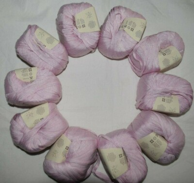 10 x 50g Rowan Bamboo Tape 700 Orchideengarn 500g Stricken Häkeln Wolle