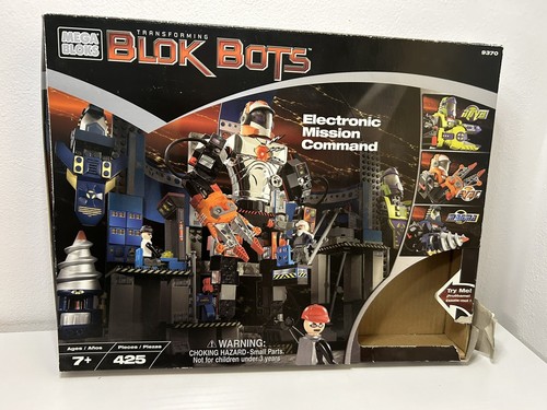 Mega Bloks Blok Bots 2001 Electronic Mission Command 9370 INCOMPLETE/FOR PARTS - Picture 13 of 18