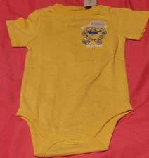 NWT Garanimals unisex kids baby yellow romper/creeper 24 months or 18 months