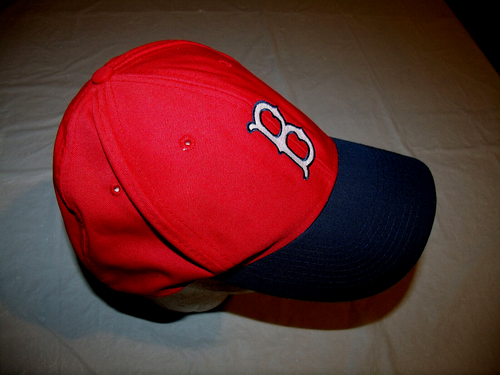 Boston Red Sox Vintage Logo 7 Sombrero Rojo Adulto Snapback - Imagen 3 de 7