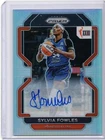 Sylvia Fowles 2022 Panini Prizm WNBA W25 Silver Prizm Auto Minnesota Lynx