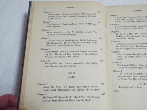 Welten in Kollision Science-Fiction-Roman von Immanuel Velikovsky 1950 - Bild 13 von 16