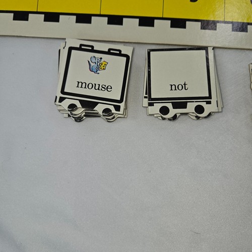 Houghton Mifflin Get Set Games for Beginning Readers 1972 Sentence Train Complet - Picture 12 of 24