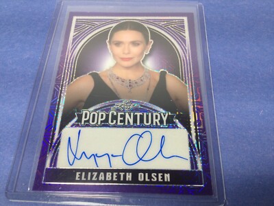 【1/1】 Leaf POP CENTURY ELIZABETH OLSEN 2024 Leaf Pop Century Elizabeth Olsen HEROGRAPHICS AUTO #1/1
