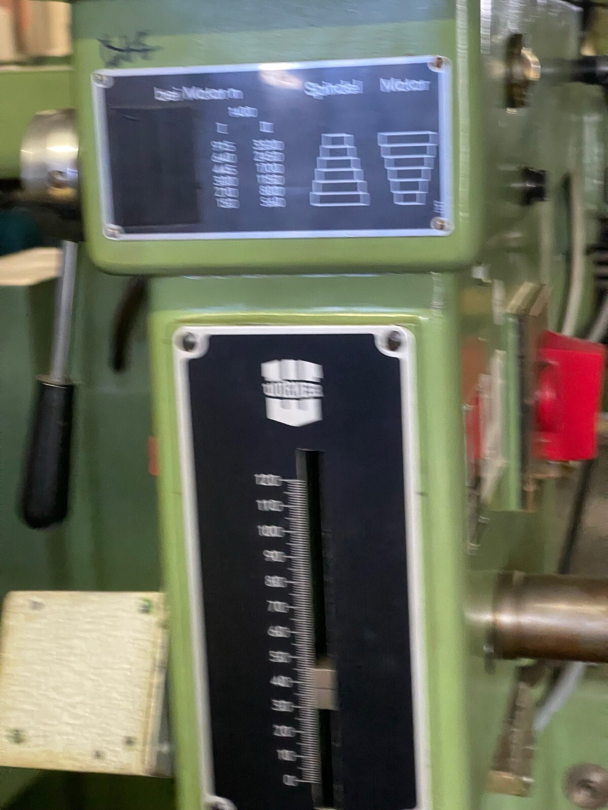 Tischbohrmaschine Wörner B16 – Bild 3