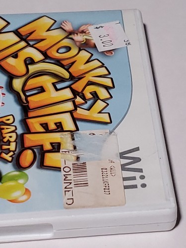 Monkey Mischief Party Time Nintendo Wii, 2008 Complete and Tested CIB - Picture 6 of 9