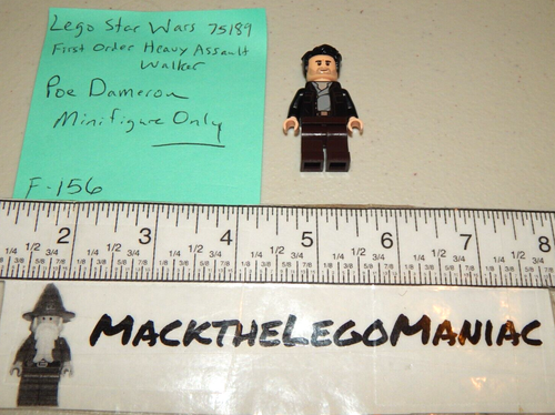 Lego Star Wars Poe Dameron Figur SW0868 First Order Heavy Assault Walker 75189