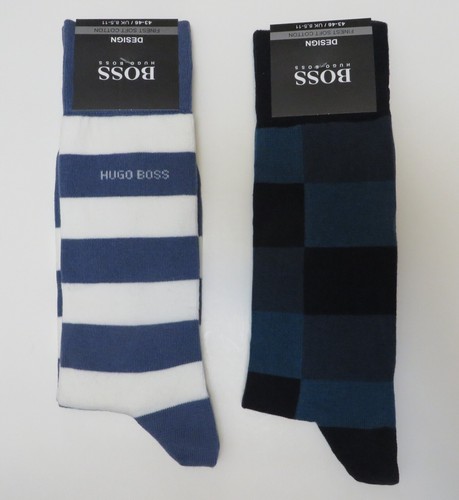 Calcetín Hugo BOSS Clásico Crew Para Hombre Talla 7 - 13 Algodón Suave Paquete de 2 Diseño - Imagen 67 de 150