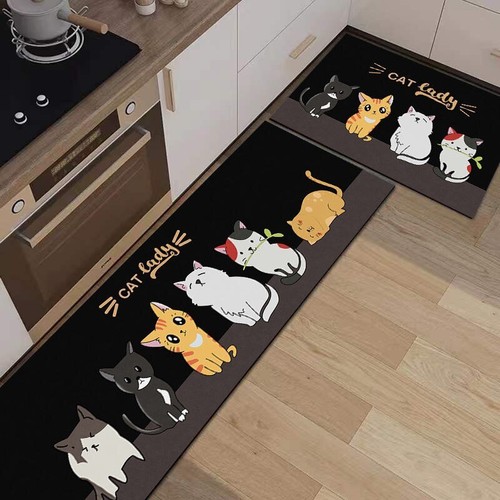 Alfombra de cocina dormitorio sala alfombra hogar piso decoración pasillo alfombra antideslizante - Imagen 13 de 38
