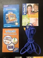 Vtech VSmile Pocket Learning System Replacement AV Cord Cable + User Manual
