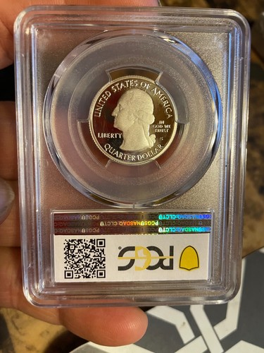 2018-S 25c Silver Block Island NP ATB Quarter PCGS PR-69DCAM Gold Shield - Picture 7 of 13