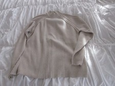 Claiborne , Mens Long Sleeve Sweater , Pull Over , XL , Light Tan