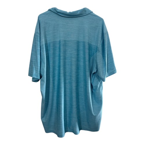 Tommy Bahama IslandZone Poloshirt Aqua Blau - XXXL Golf/Freizeit - Relaxed Fit - Bild 7 von 7