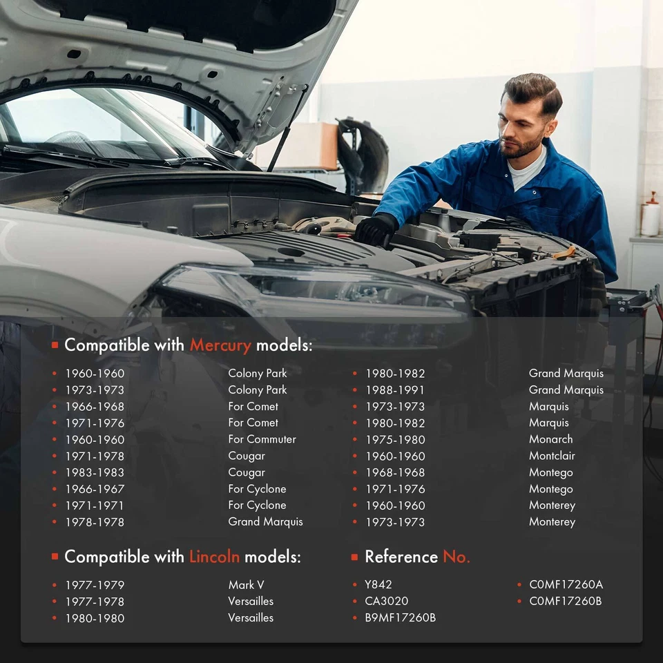 Cable velocímetro 66 pulgadas para Ford Mustang Custom 300 Falcon Granada Torino Elite Foto 3 de 4