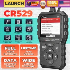 LAUNCH CR529 OBD2 CAN EOBD Auto Car Code Reader Diagnostic Scanner Tool Engine