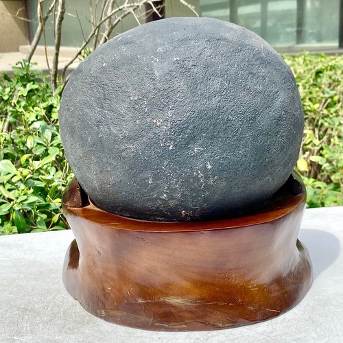 28.72LB Uruguay Natural Amethyst Money Bag Cave Decoration+Bracket - 第 14/16 張圖片
