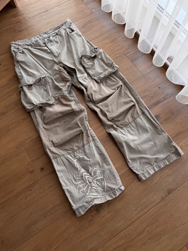 Pantalones Escorpión De Colección Fishbone Cargo Militar Beige - Imagen 7 de 14