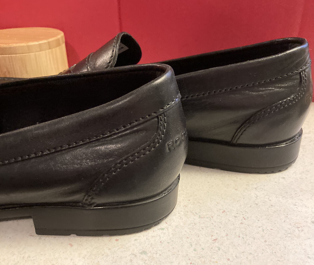 Rockport Walkability M76443 Penny Loafer Black Size 8.5 M US