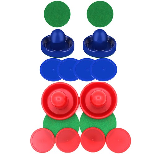 US 4-8 Pack Air Hockey Pushers Paddles and Air Hockey Pucks Strikers for Tables - Picture 8 of 19