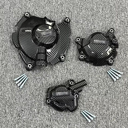 For Yamaha YZF R1 YZF-R1 & R1M 2015-2024 Engine protective cover set carbon-look