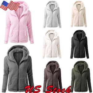 Women-039-s-Warm-Winter-Thicken-Fleece-Fur-Coat-Hooded-Parka-Overcoat-Jacket-Outwear