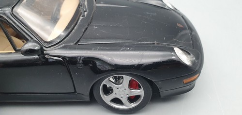 Modellini auto 1:18 Anson Porsche 911 Turbo nero - Foto 9 di 19