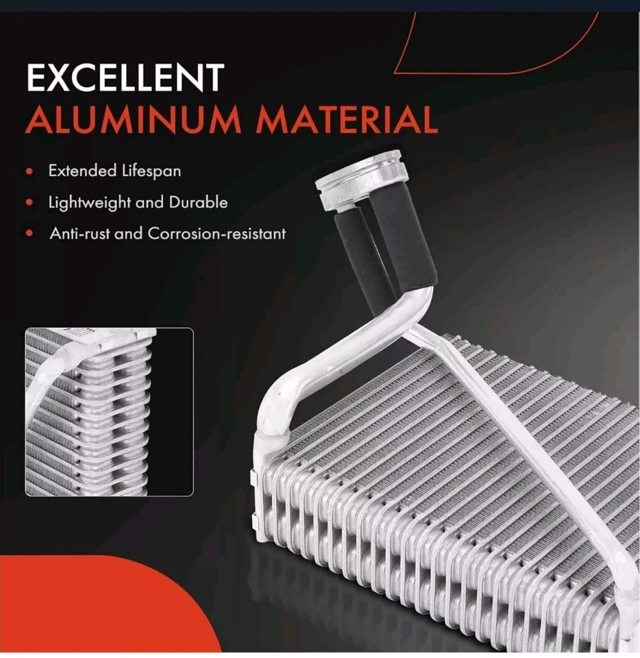 Núcleo evaporador de aire acondicionado delantero compatible con Volkswagen Passat 1998-2005, 97-02 S4 Foto 4 de 4