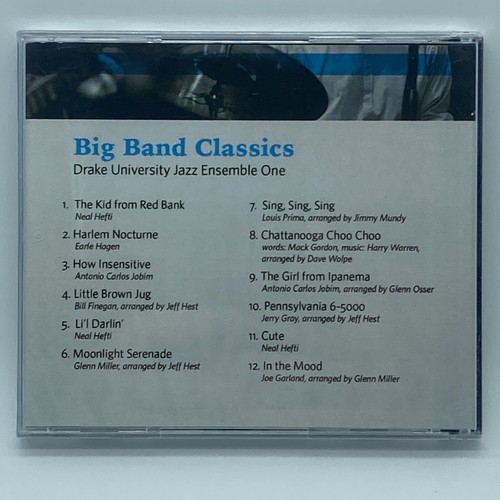 Drake University Jazz Ensemble One "Big Band Classics" CD OOP Des Moines IA NEW - Picture 2 of 2