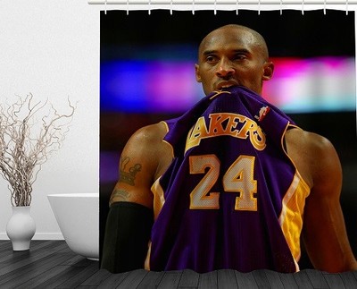 Kobe Bryant Basketball Sports Shower Curtain Bathroom Decor Ebay