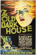 The Old Dark House Horror Movie Poster Boris Karloff Classic Reprint art 12x18