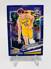 AUSTIN REAVES 2023-24 Panini Donruss Optic PURPLE HOLO Prizm Lakers #160