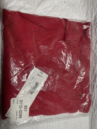 NWT Liz Claiborne Long Sleeve V-Neck Tee XL Caberet Red - Bild 2 von 3