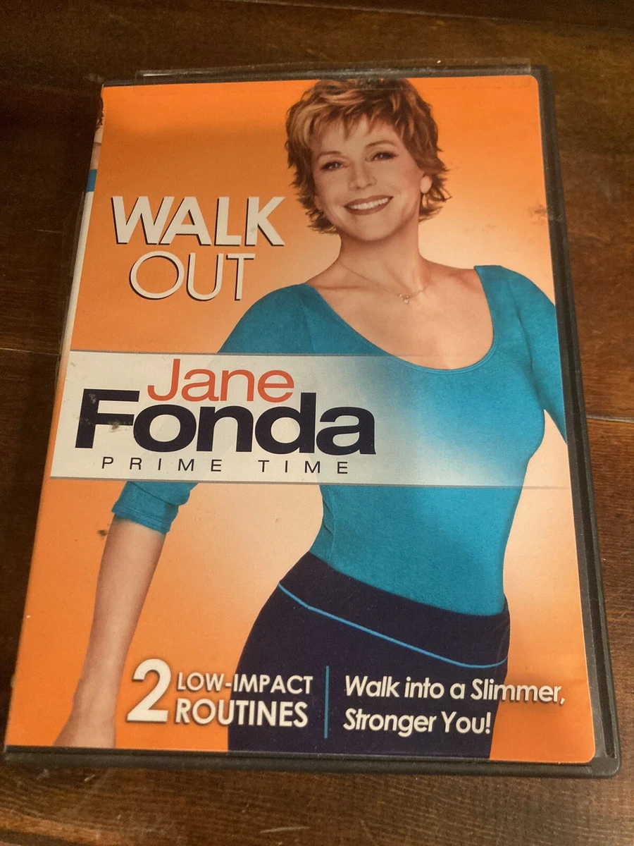 Jane Fonda Seniors Walk Out 2 Low Impact Routines Workouts DVD