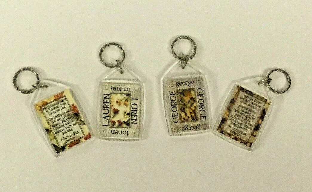 Personalised store keyring ebay