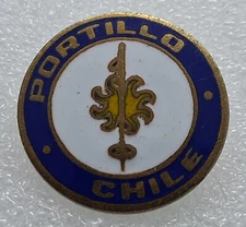 Portillo Chile Ski Resort Andes Mountain Pin