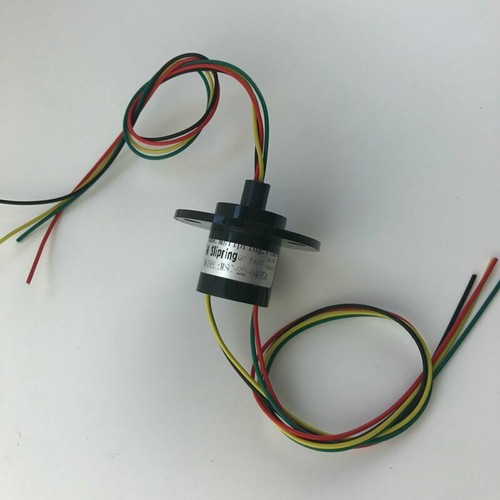 22 mm 500 RPM 8/12 cables colector de diapositivas turbina eólica generador de energía pieza anillo deslizante - Imagen 7 de 18