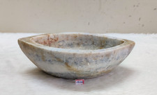 Antique Handmade Marble Stone Medicine Mortar Stoneware Collectible STO347