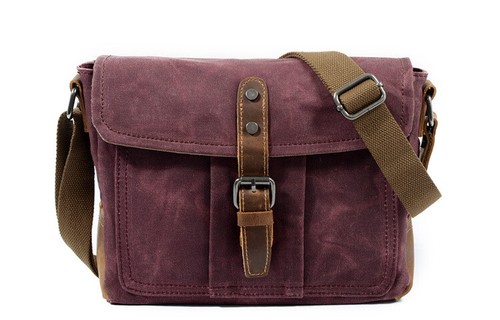 Waterproof Canvas Camera Bag Photography Travel Shoulder Bag Outdoor High Qualit - Picture 21 of 22