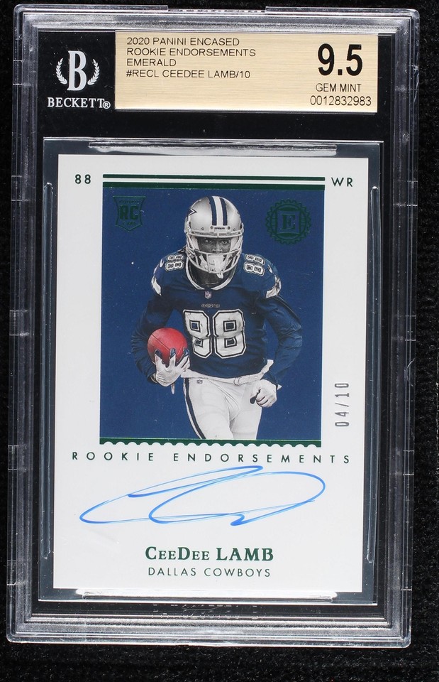 2020 Panini Encased CeeDee Lamb #RE-CL - 1 of 2