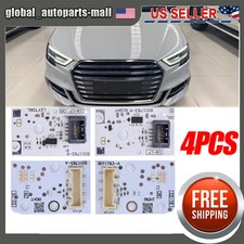4pcs LED boards For AUDI A3 S3 2017-2020 LED Headlight DRL lightsource Chips L&R
