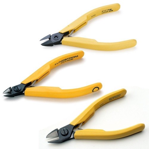 LINDSTROM 8141 DIAGONAL CUTTING NIPPER FLUSH CUT PRECISION WIRE CUTTER - Picture 5 of 7