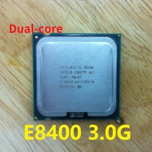 CPU Intel 775 pines Core 2 Duo E8200 E8300 E8400 E8500 E8600 - Imagen 6 de 10
