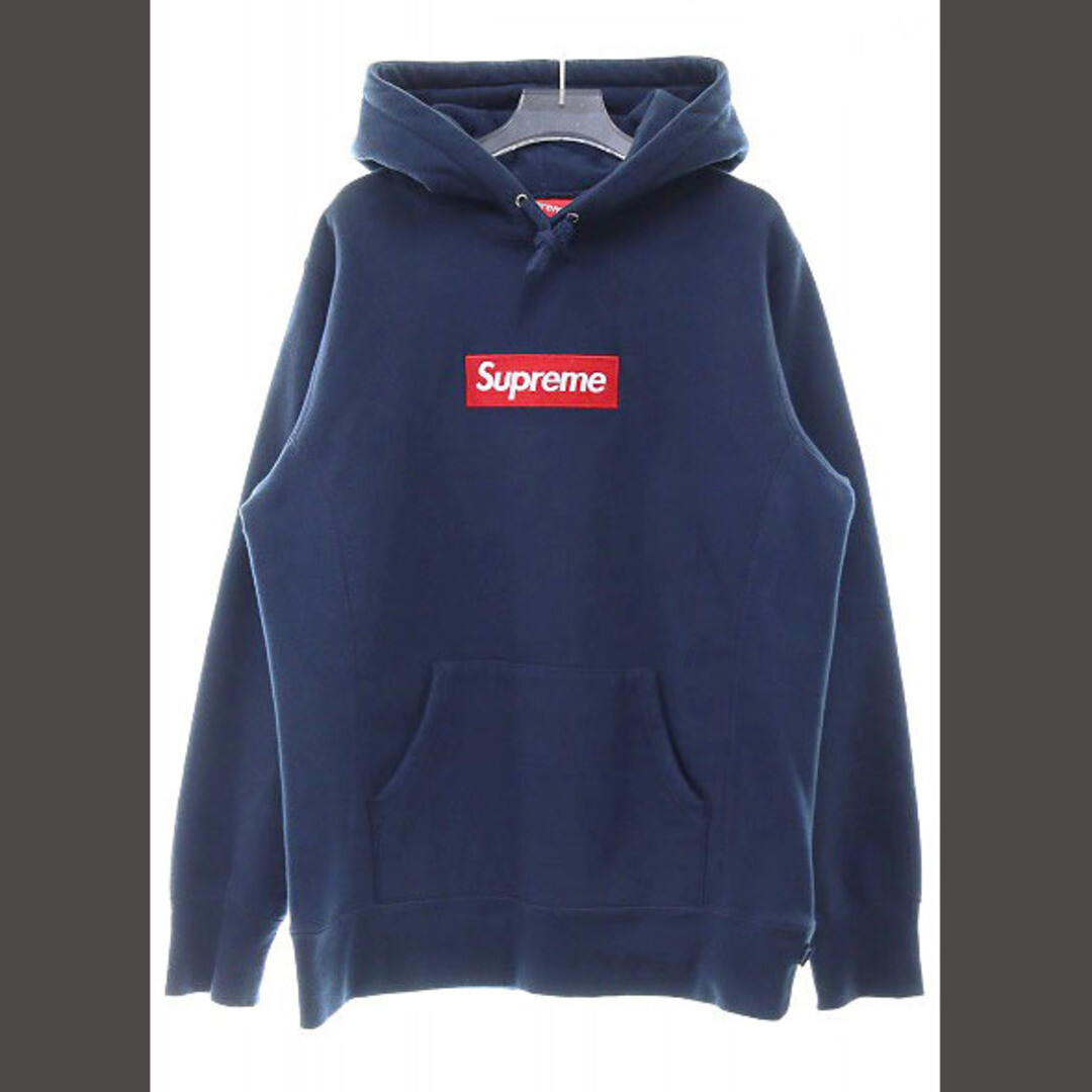 Supreme【16AW】Box Logo Hooded Sweatshirt SUPREME 16AW BOX LOGO HOODED SWEATHED NAVY M SWEATSHIRT